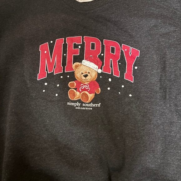 Simply Southern Merry Sweatshirt - Picture 3 of 3